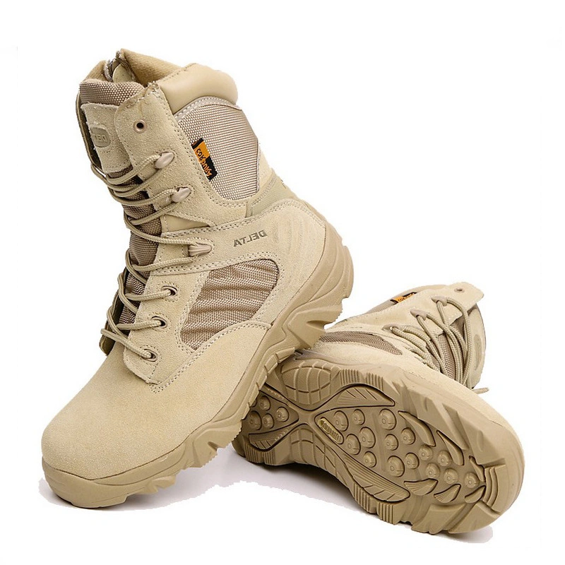 Military Boots Tactical Desert High-Top Combat Outdoor Hiking Wholesale/Supplier Boots