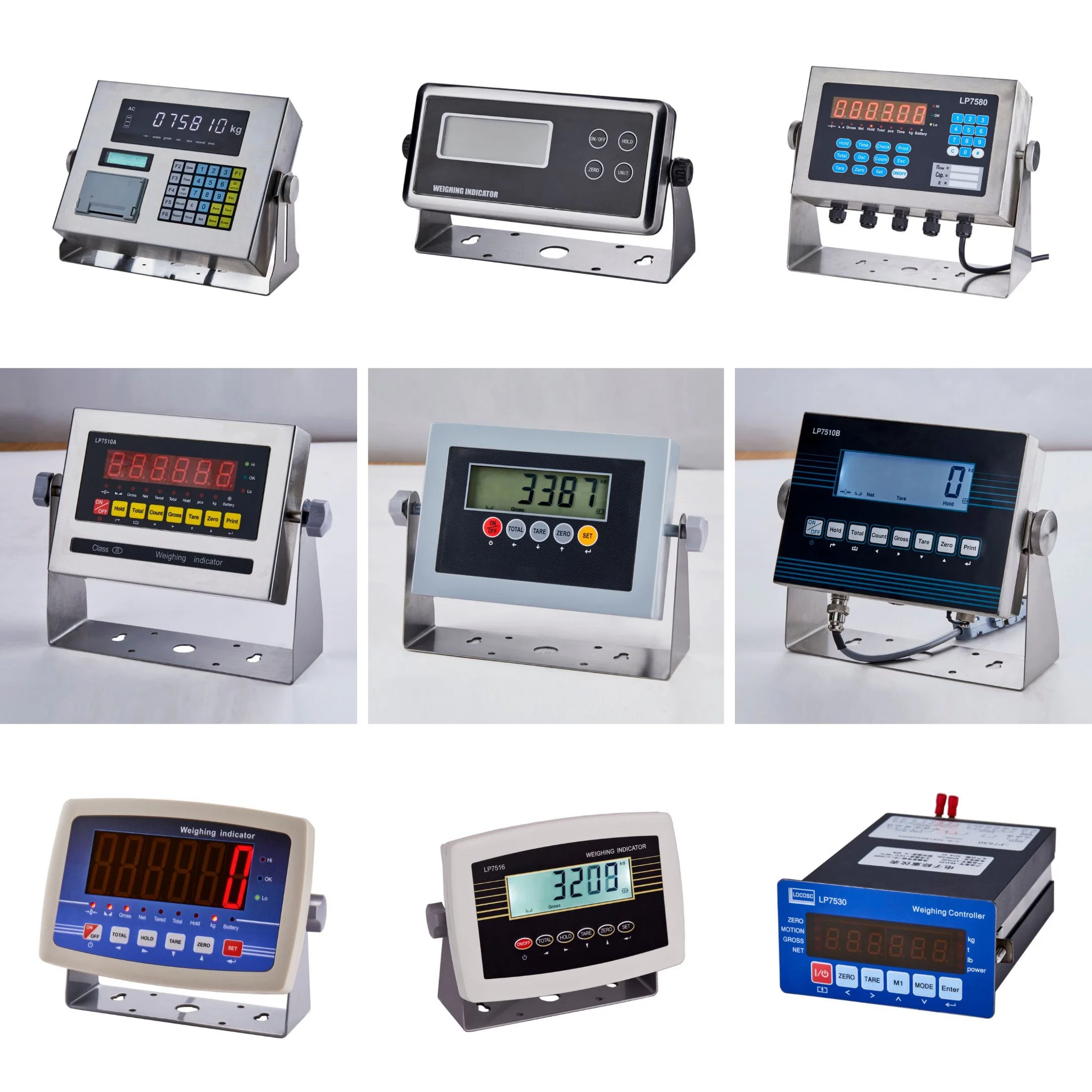 OIML Approved Electronic High Precision Large Screen Display Digital Weighing Scale Indicator