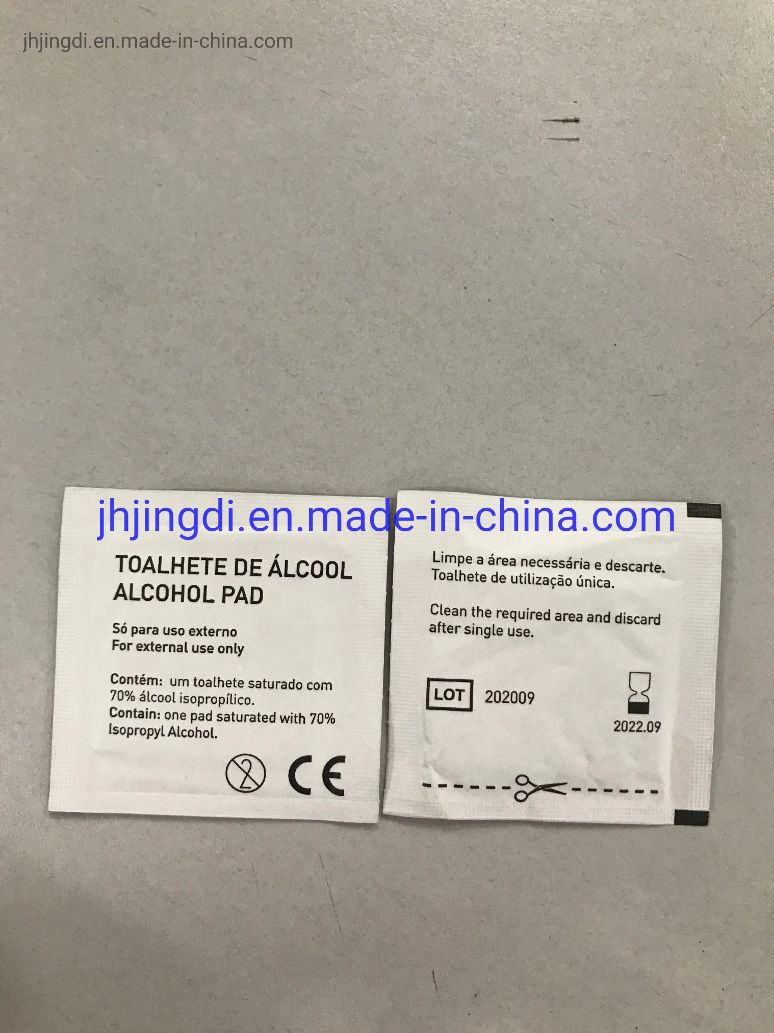 Wholesale/Supplier Custom Large Prep Pads 6*6 Factory Direct Alcohol Wipes