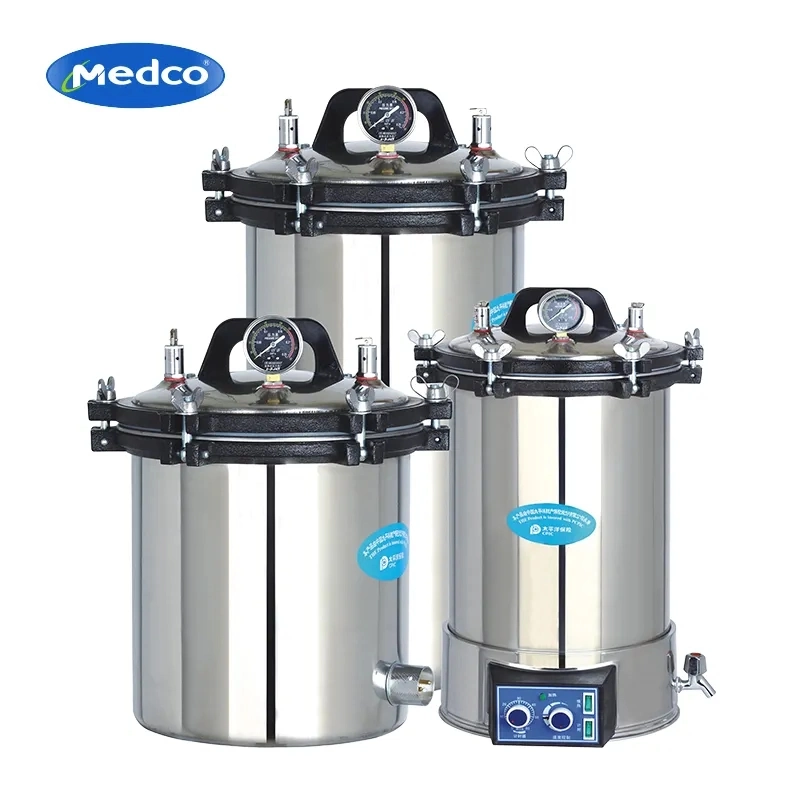 High quality/High cost performance  Portable Type Stainless Laboratory Equipments Autoclave Pressure Steam Sterilization Machine