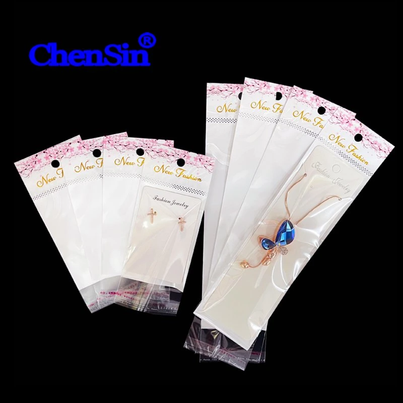 Packaging Bag Translucent White Accessories OPP Clear Plastic Bags