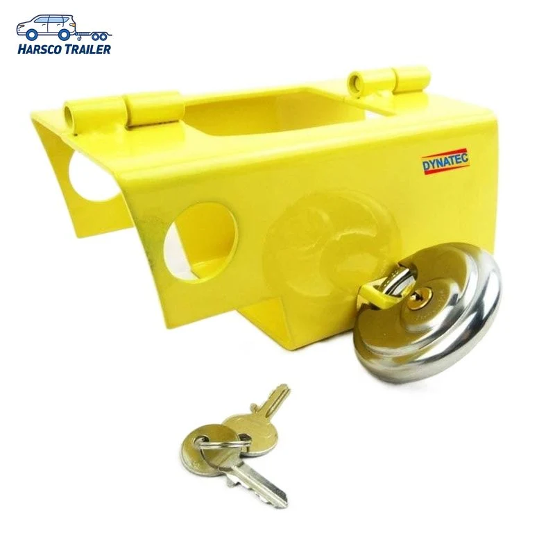 Tow Hitch Lock & Keys for Towing Caravan