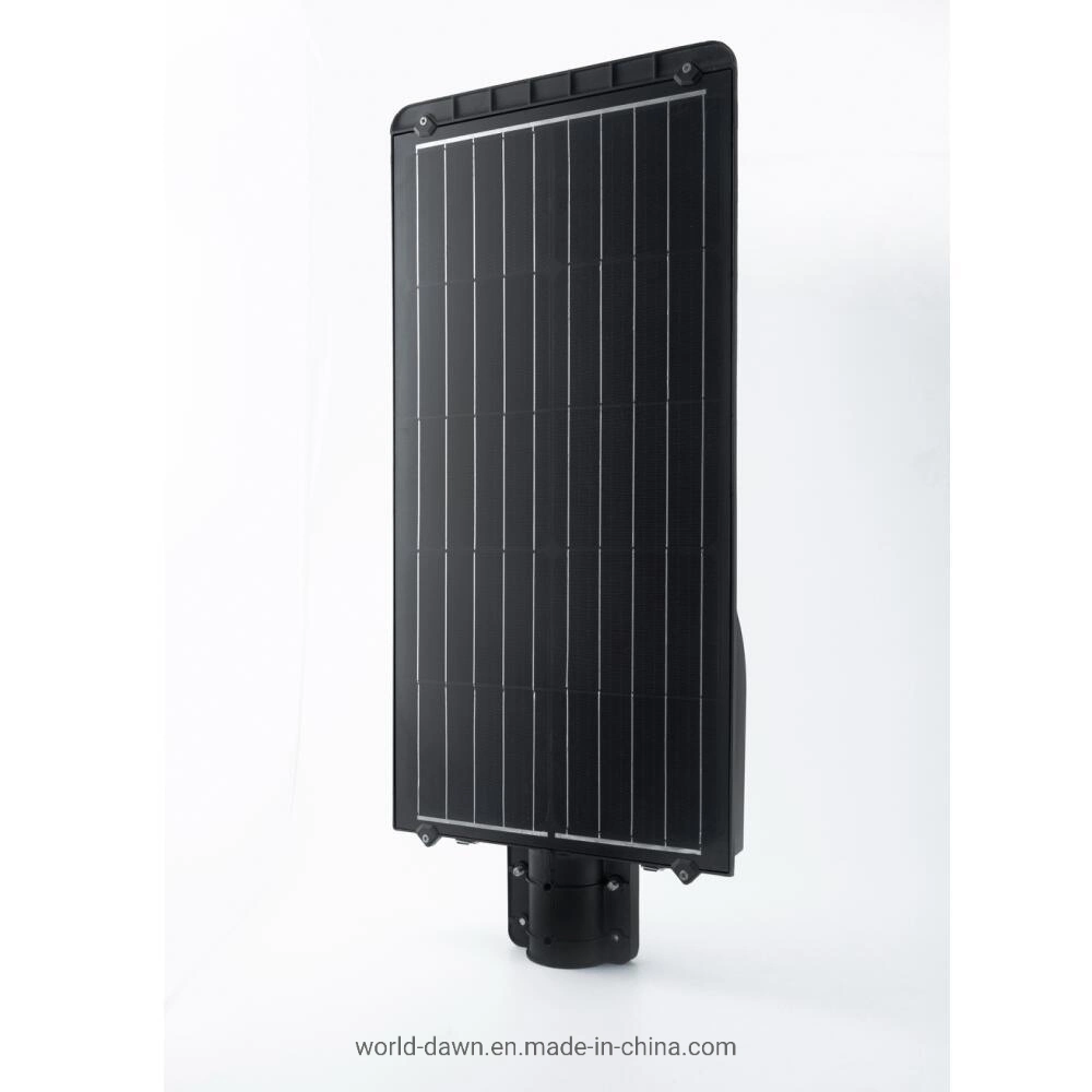 LED fábrica exterior 240W 320W 400W de alta de la batería de gran capacidad de Lm en una sola pared solar calle Garden Road calle la luz solar con el sensor