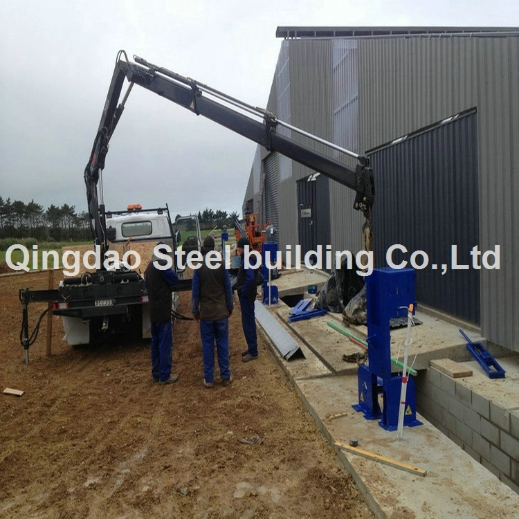 Steel Structure Frame Poultry House Cow Shed Farm Building Dairy Farm Building