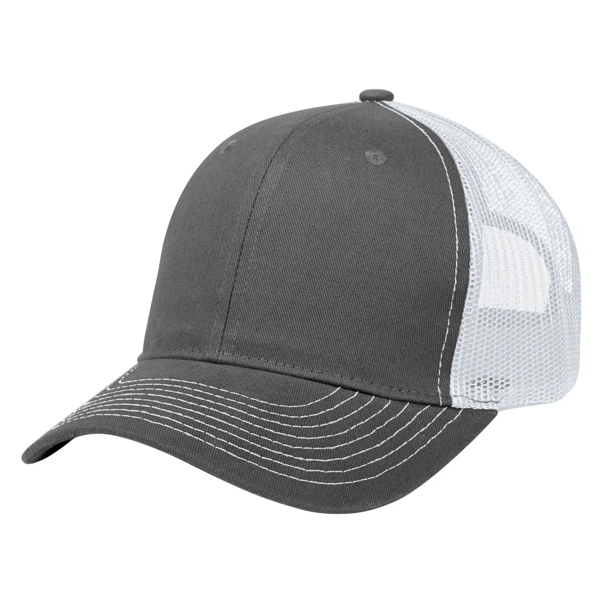 Mode hochwertige 5 Panel Männer 3D bestickte Patch-Logo Tarnkappe Aus Gorras-Baumwolle Mit Twill-Trucker-Mütze Aus Mesh