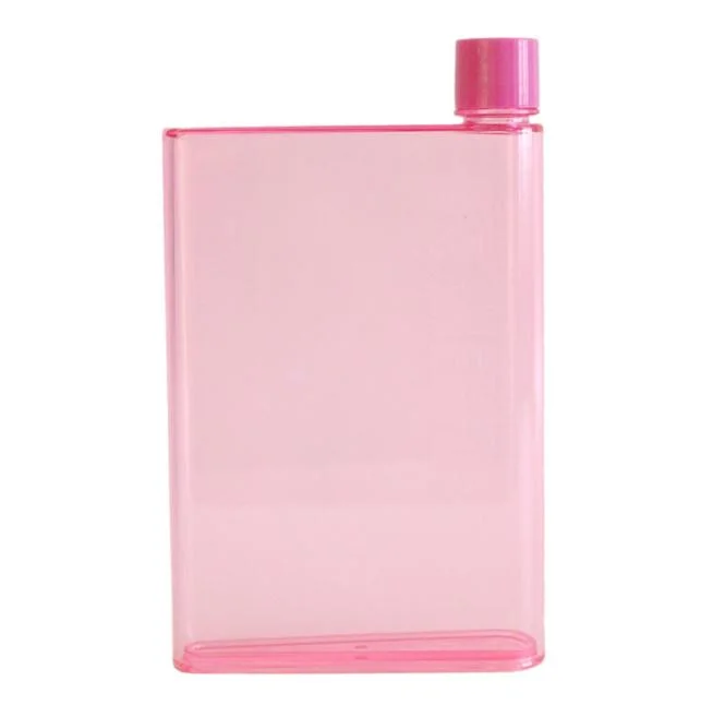 Fashion 430ml A5 A6 Memo Notebook PC Plastic Water Bottle