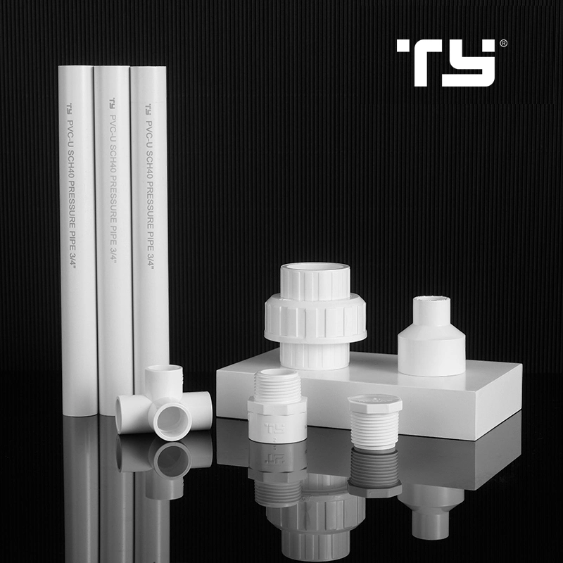 Ty Wholesale/Supplier Full Size Sch40 Plastic PVC Pipe for Supply Water