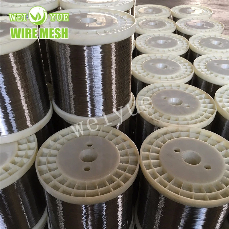 Silver 0.189 mm Ultra-Fine Metal Wire 316 304 Stainless Steel Steel Wire Galvanized Steel Wire Stainless Steel Wire Forming Wire