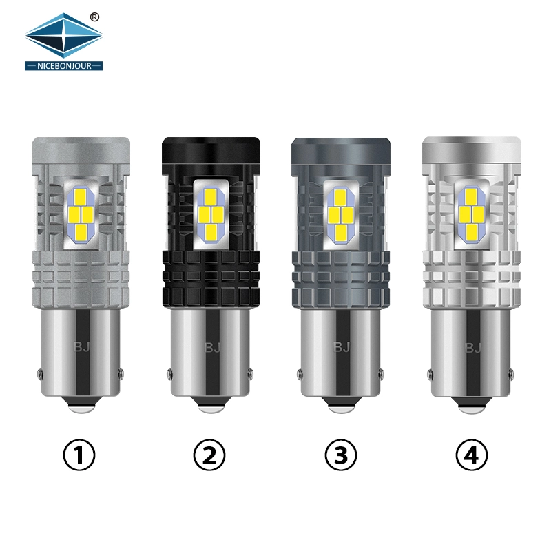 Nuevo diseño de 3020 24SMD LED de alto brillo T20 W21W P21W Luz de señal de giro