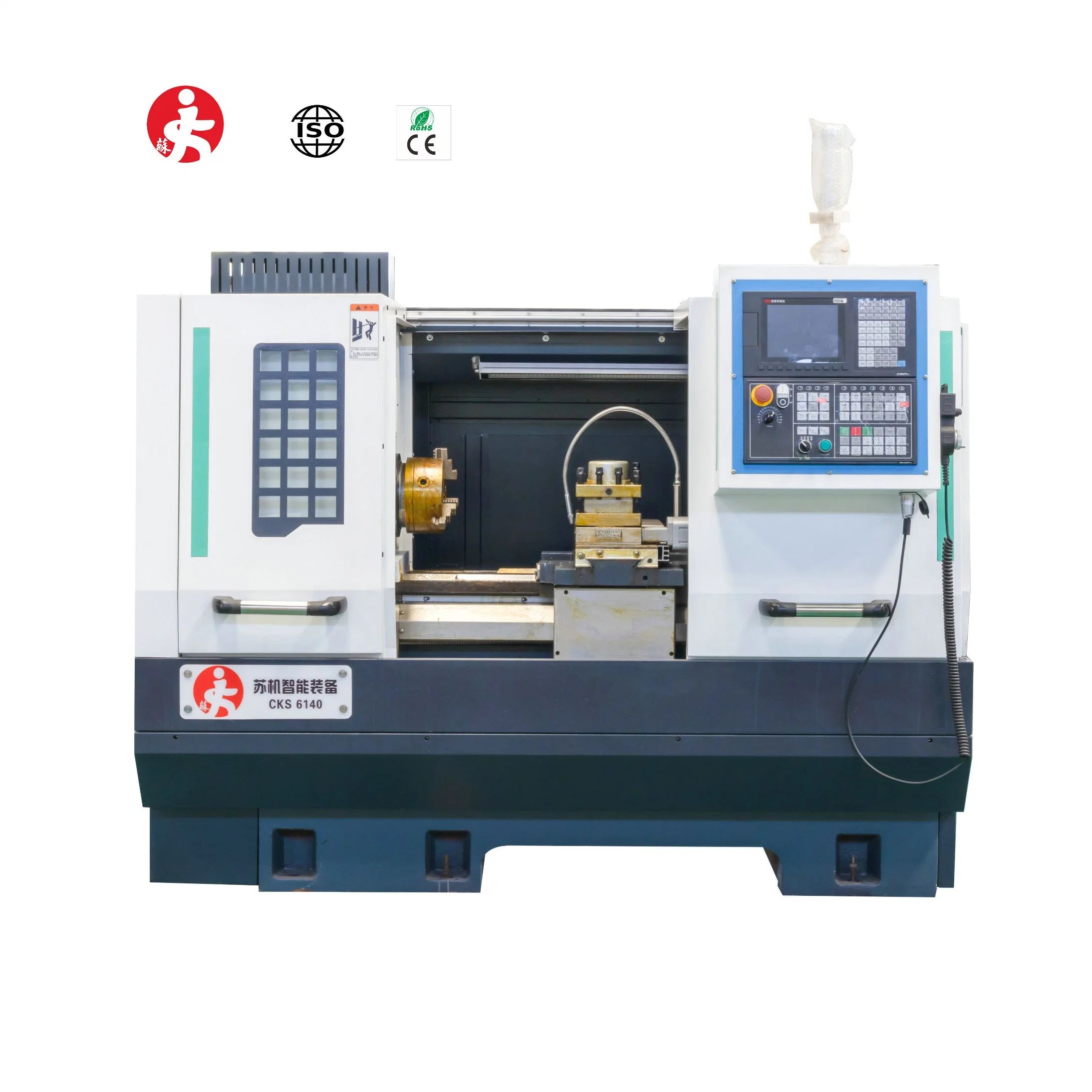 Suji Metal-Cutting CNC Tools Lathe Machinery Turning Machine Metal Working Manufacture Cks6140