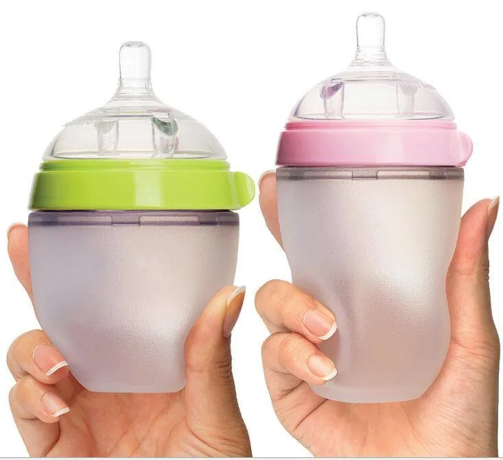 Hot Sell Customized Professional Free New Silicone Baby Feeding Bottle