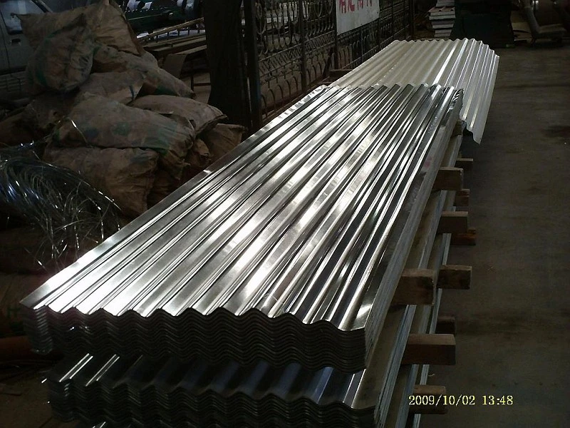 Rwanda Gl 34 Gauge Corrugated Aluzinc/ Galvanized Iron Roofing Sheet to Angola