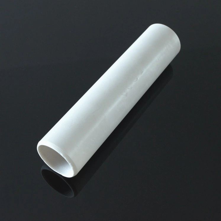 De nitruro de aluminio de alta temperatura OEM Aln funda de protección cerámica / tubo de aluminio