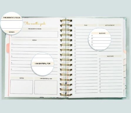 Daily Planner Weekly Undate Writing Stationery Planner