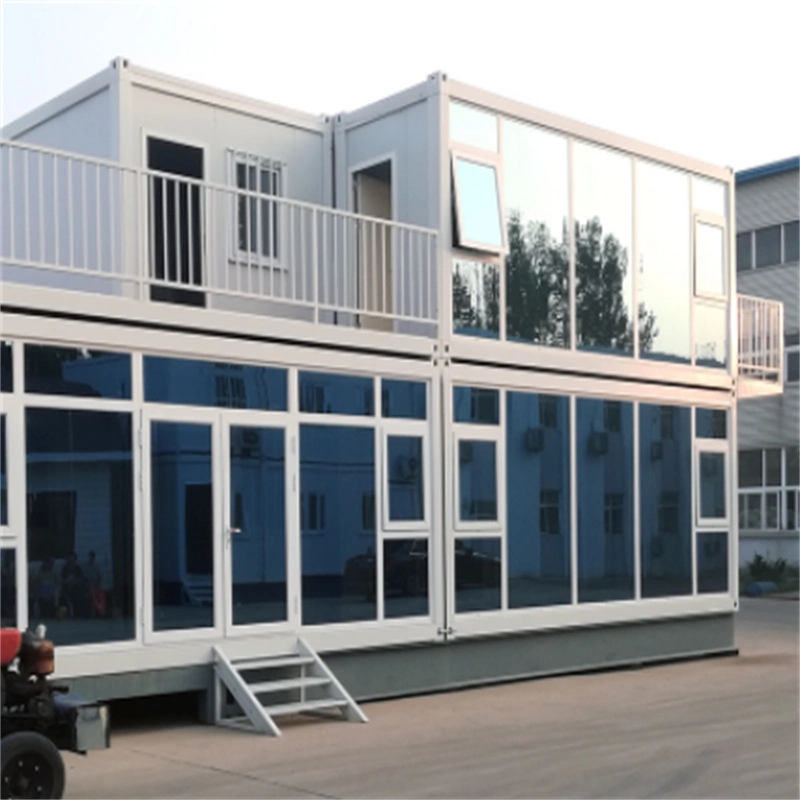 Estructura metálica modular prefabricado de acero de construcción de edificios de la casa Hotel Container