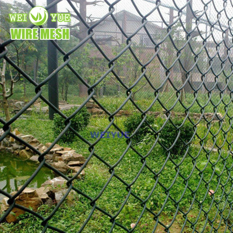 High quality/High cost performance  9 Gauge Galvanized Chain Link Fence with Low Price