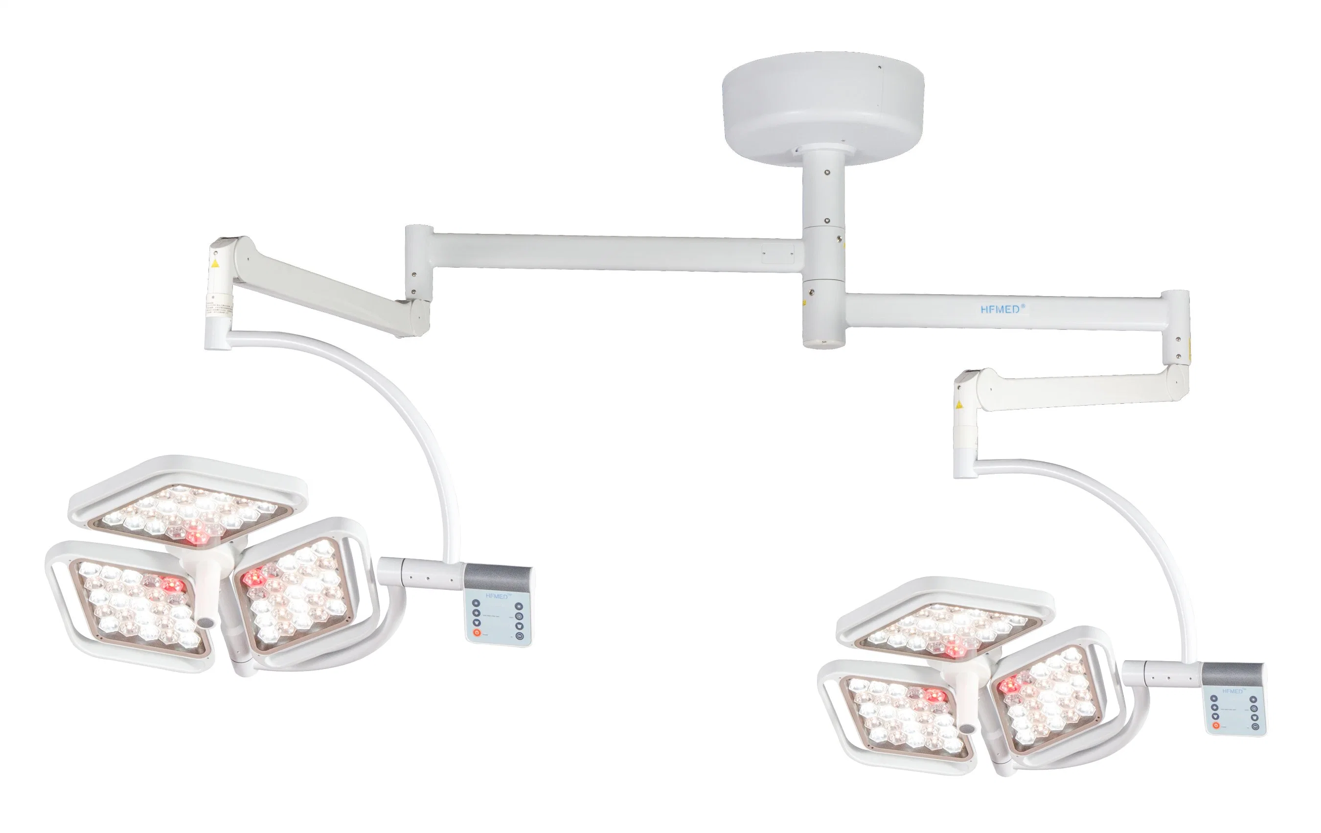 New Design Medical Ceiling Shadowless Surgical Operation Lamp LED with Camera Price (HF-L3+3)