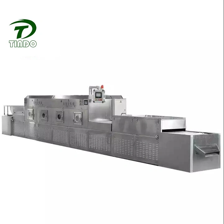 Microwave Drying Sterilizing Curing Machine for Grain Millet Mung Beans Buckwheat Red Beans