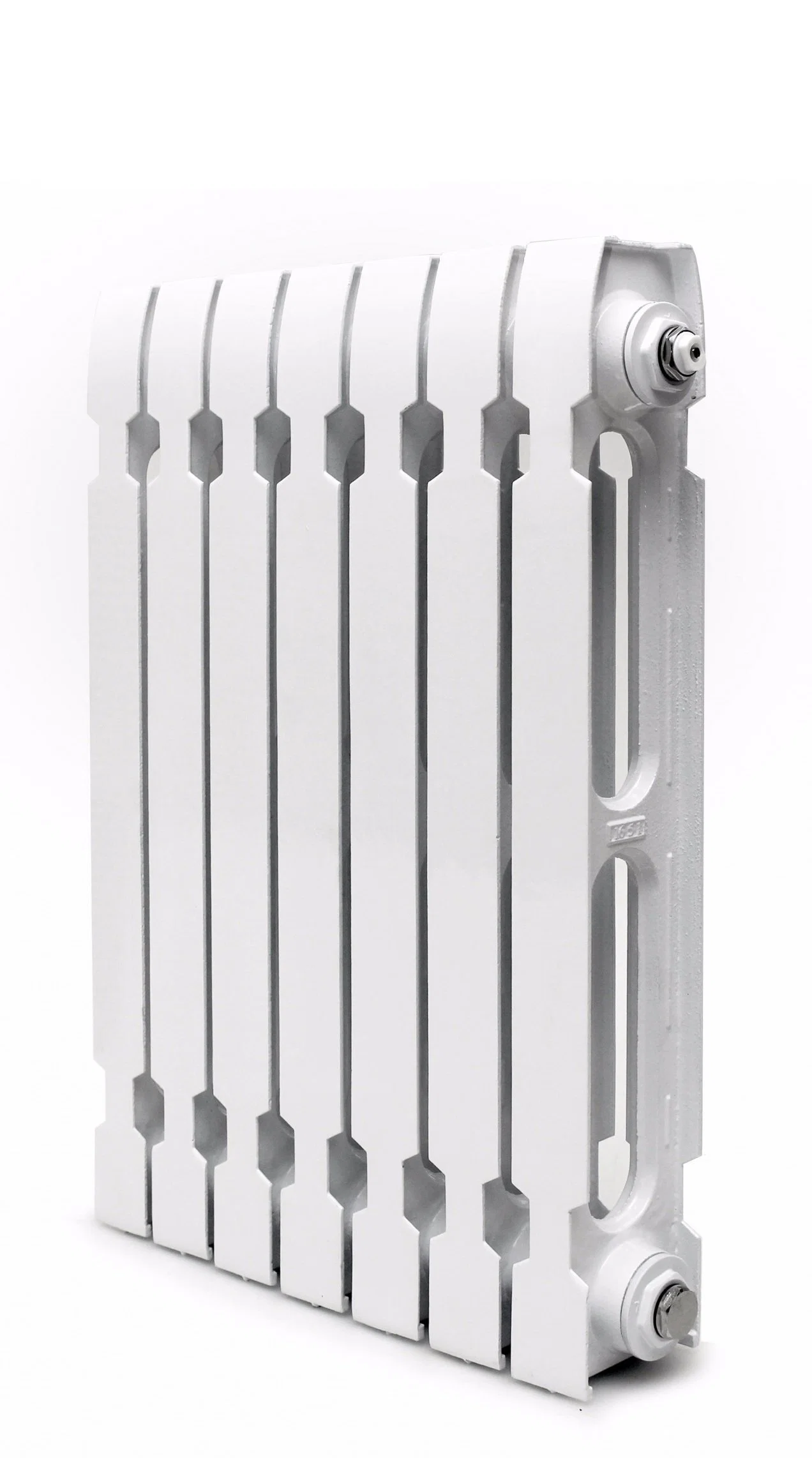 White and Elegant Aluminum Radiator