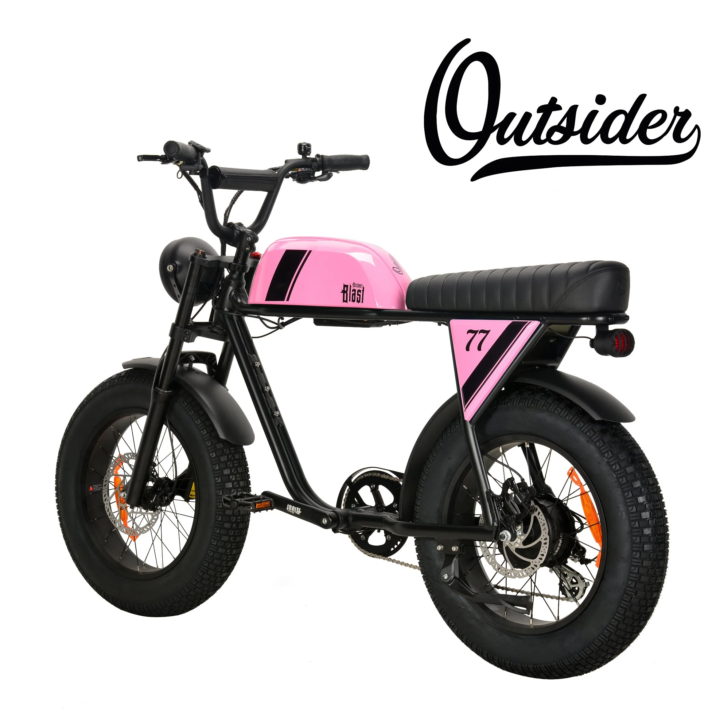 Offroad Pedalec assited Fahrrad 750W Long Distance 60km Cruiser Electric Moto E-Bike