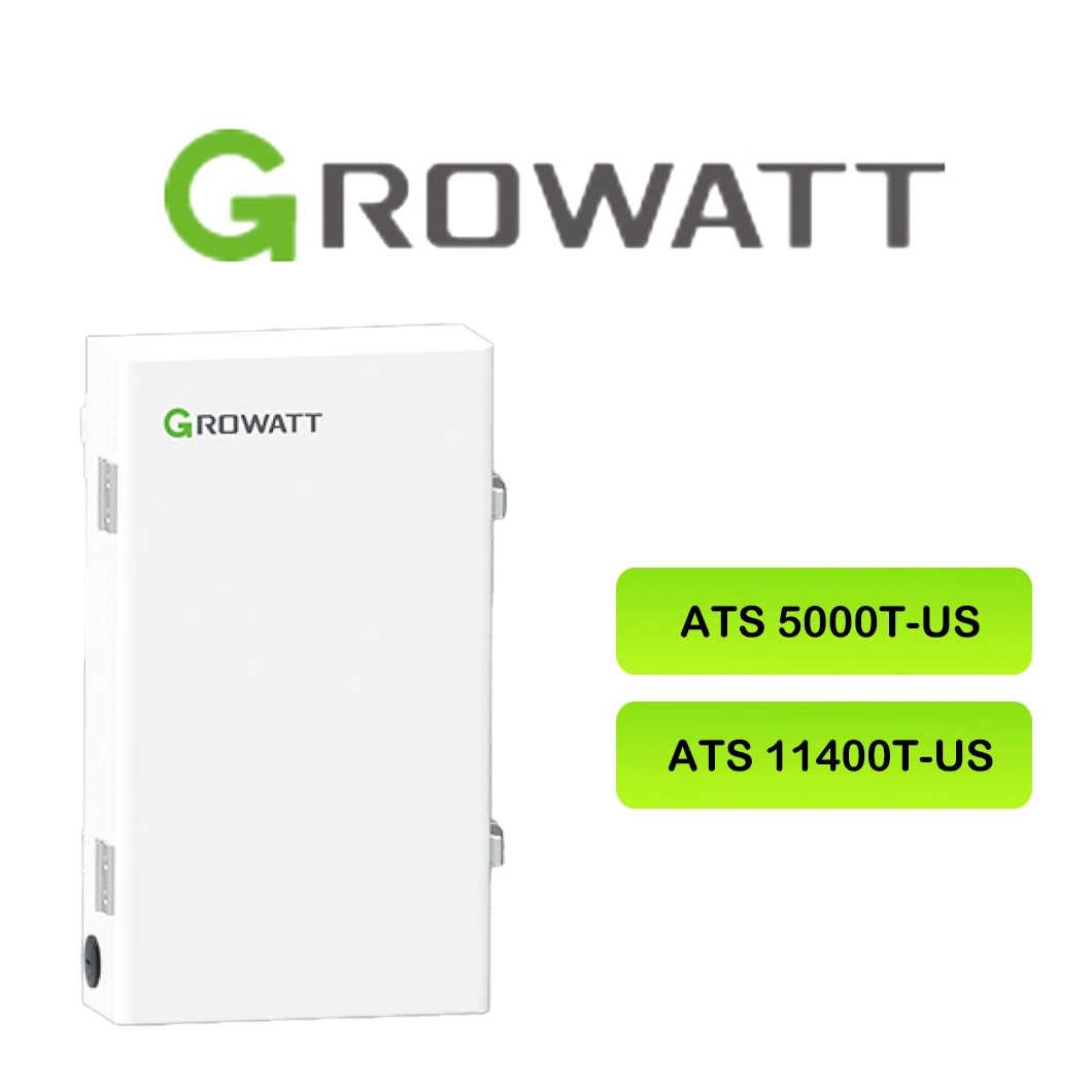 11400Growatt ATS ATS-t-US US US Boîte de dialogue de sauvegarde Ess Accessoires pour système d'alimentation de l'énergie solaire