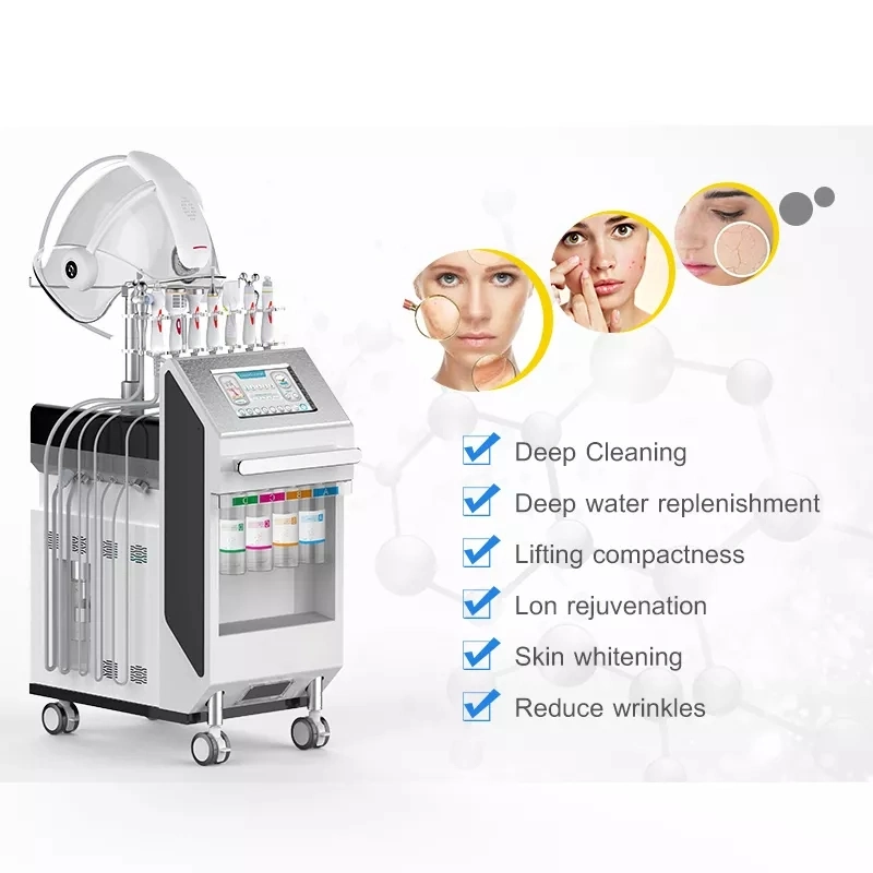 Latest 2023 Trending Multifunction Almighty Oxygen Jet Peel Facial Machine for Sale