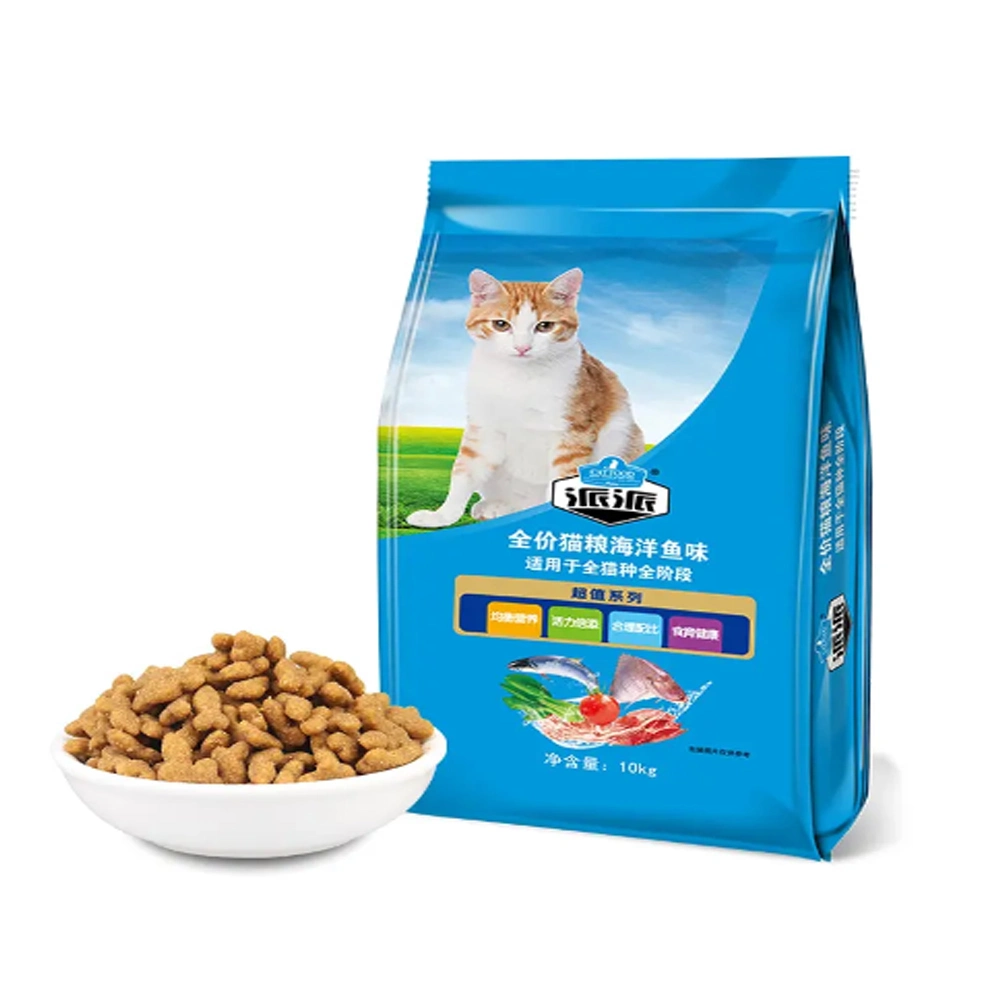 OEM Cat Food Factory High Nutrition Heart Shape Add Freeze-Dried Chicken Multiple Flavors Dry Cat Food