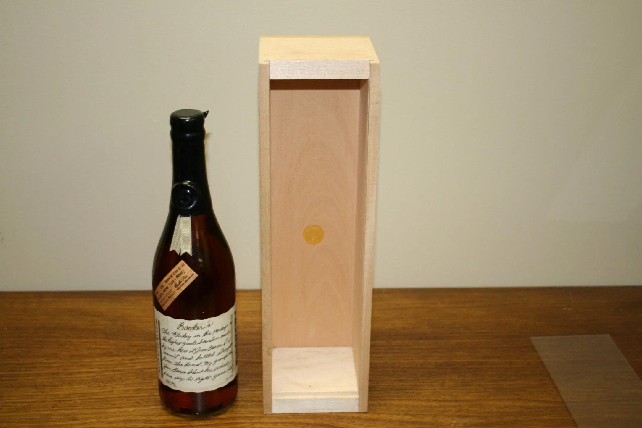 Los cuadros de la botella de vino de madera del mercado de madera Paqcking don vino caja de hilo