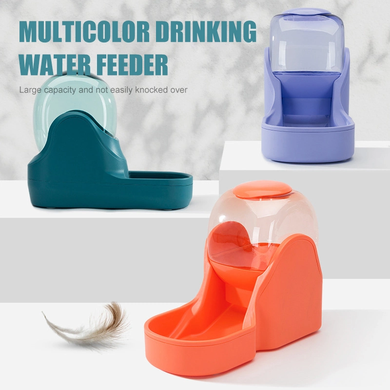 Pet Accessories 3.8L Pet Water Drinking Fountain Plastic Dog Food Dispenser