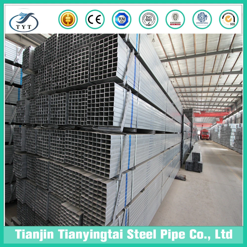 Pre-Galvanized Rectangular Hollow Section Rhs Q235 Q345