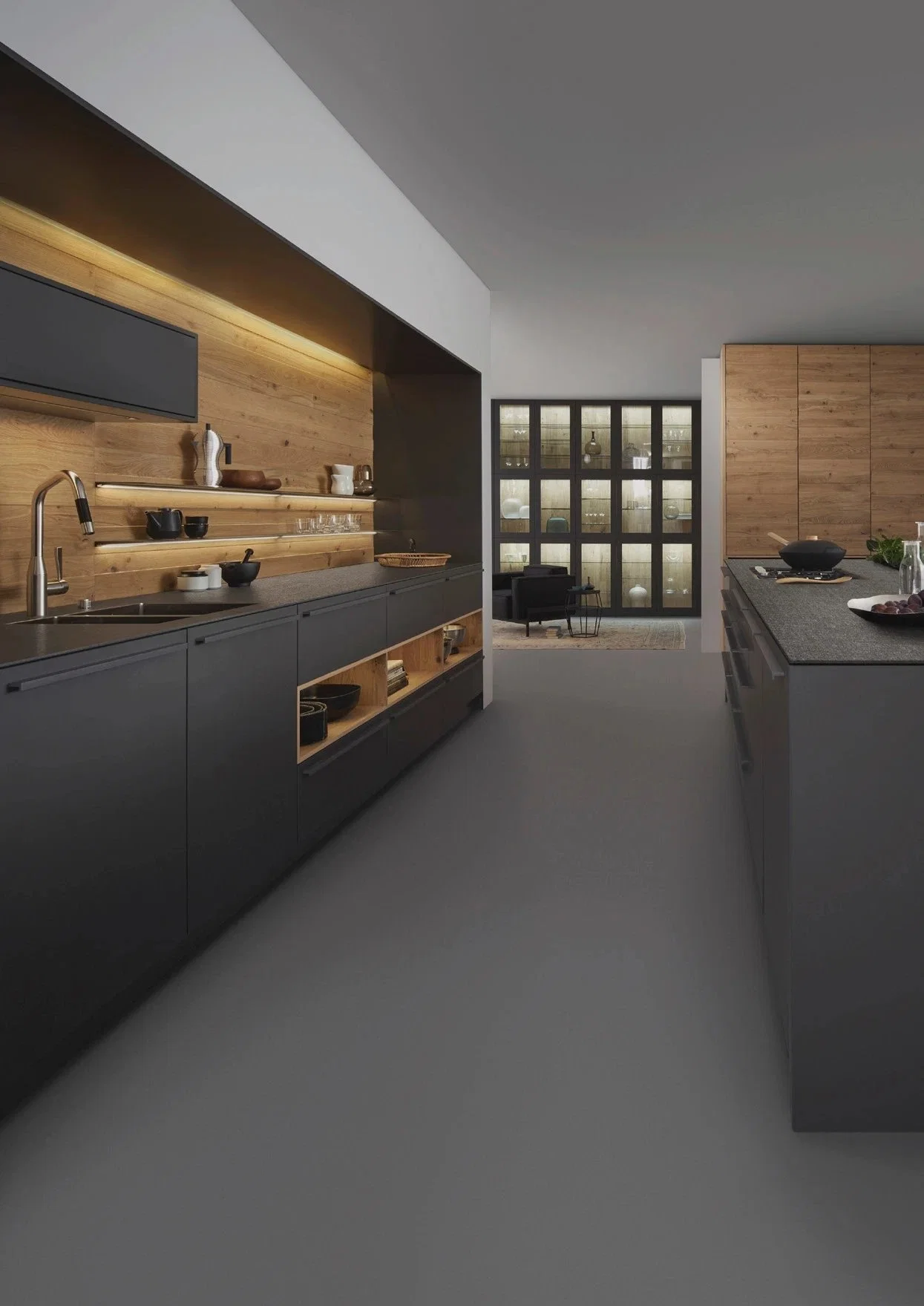 Modern New Trend Kitchen Furniture Fashion Econormic, Very Good Quality Design New Product Cheap Modern Kitchen Cabinets, Melamine Plywood Door