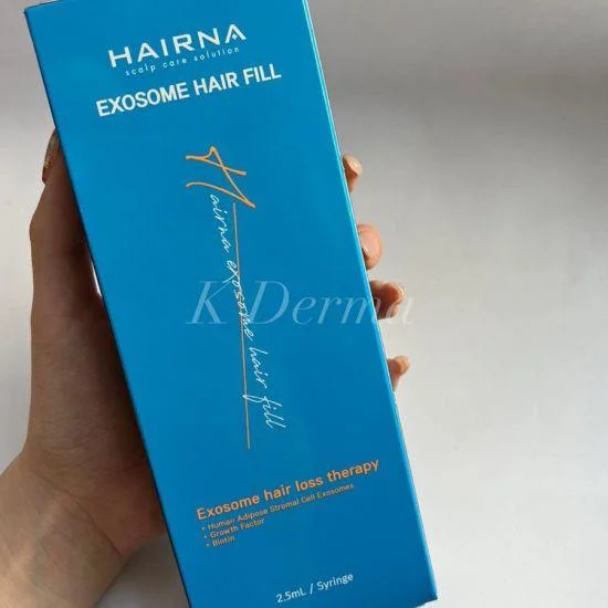 Hairna Exosome Hair Filler Anti pérdida de cabello tratamiento Aape Factores eficientes de crecimiento para la Prevención de la pérdida de Cabello Reparación de Cabello y piel Anti-arrugas