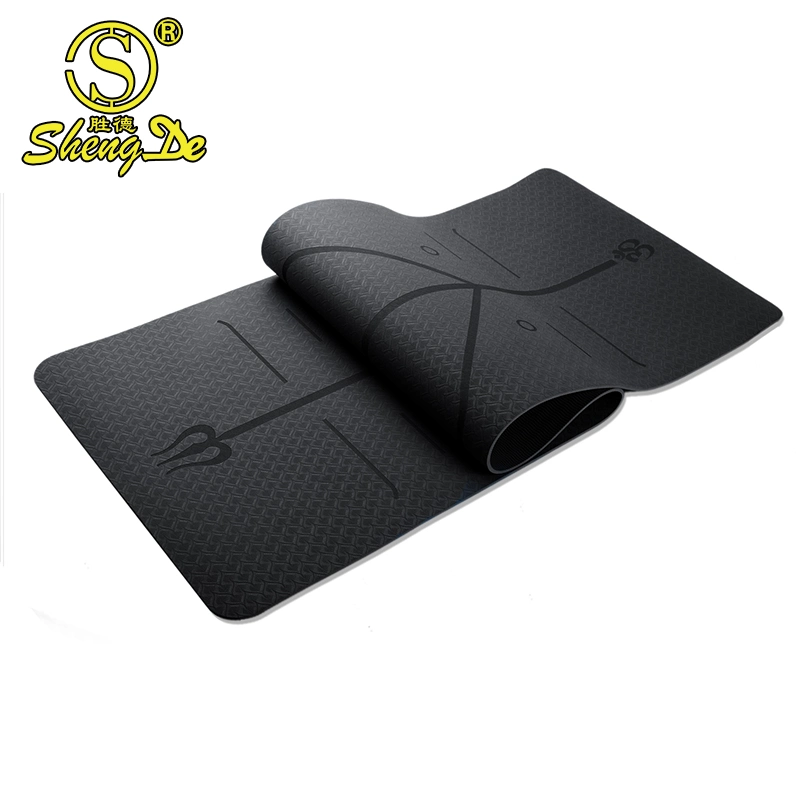 High quality/High cost performance  Non-Toxic TPE Yoga Mat Gym Fitness Equipment