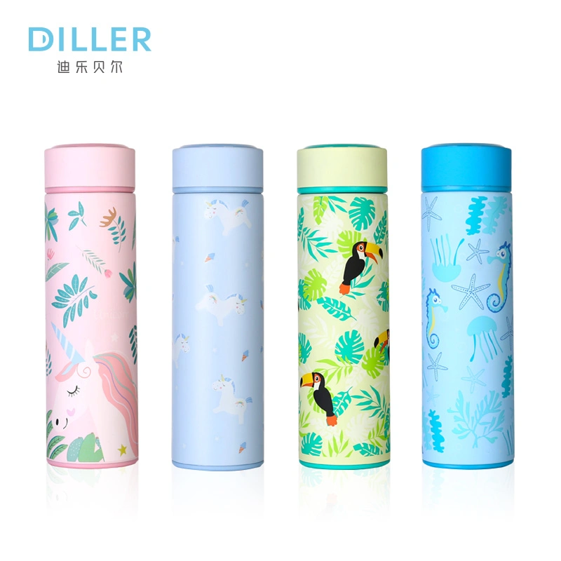 550ml Double Vacuum Insulated Outdoor Bike Sport Bottle for Women