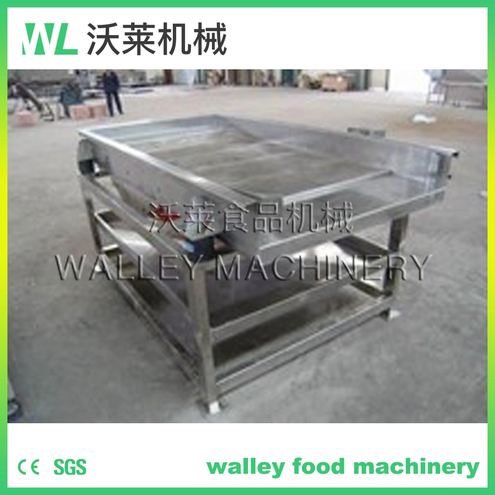 China Vibrating Grader Vegetable Dewatering Machine Fruit Drain Water Vibrator