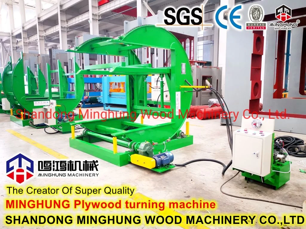 Automatic Plywood Sheet Panel Board Overturn Turnover Machine for Turning Plywood