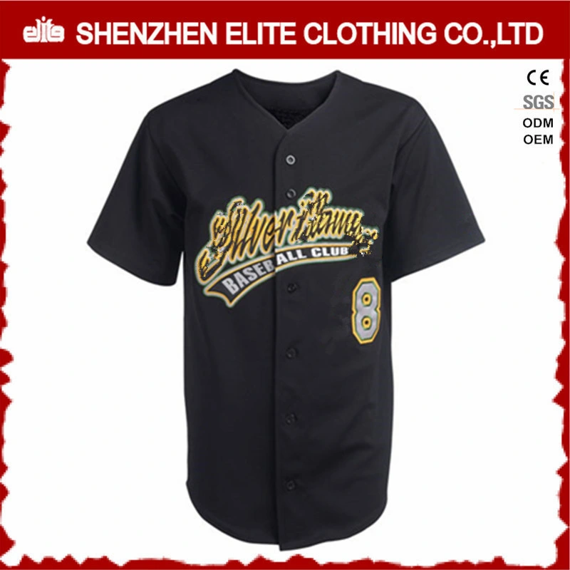 Wholesale/Supplier Customised Cheap Sublimated Baseball Jersey (ELTBJI-1)