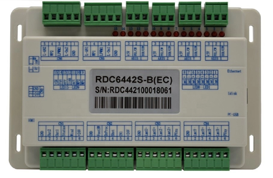 Lihua Ruida 6442 CONTRÔLEUR DSP CNC avec carte mère pour la machine de découpe laser CO2