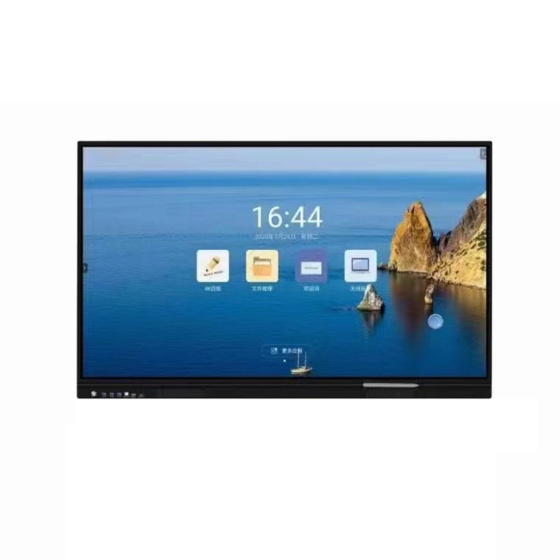 Écran double système Moniteur Affichage Tableaux blancs numériques tout-en-un Écran tactile interactif 4K HD Smart TV