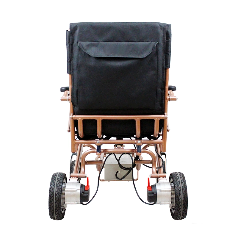 Travel Aluminum Foldable Brushless Motor Lithium Battery Lightweight Electric Wheelchair