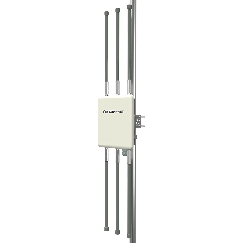 Point d'accès sans fil extérieur Comfast 1750 Mbit/s portée Wifi rayon 200 m Couverture réseau extérieur routeur WiFi extérieur