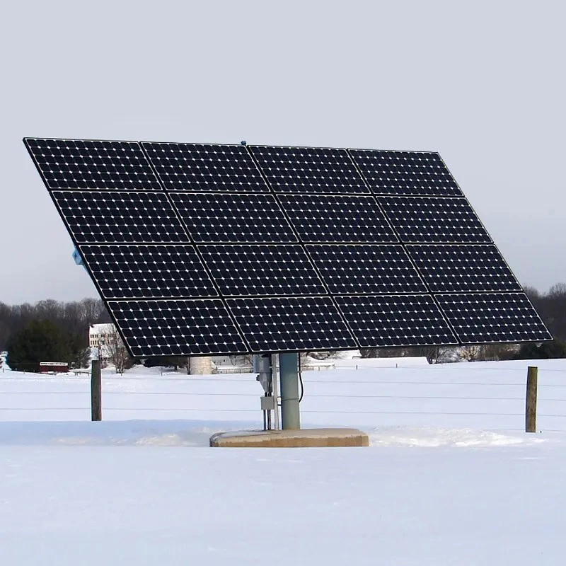 Soporte de seguimiento solar de detección automática 5kw Dual Axis Solar Tracker Sistema