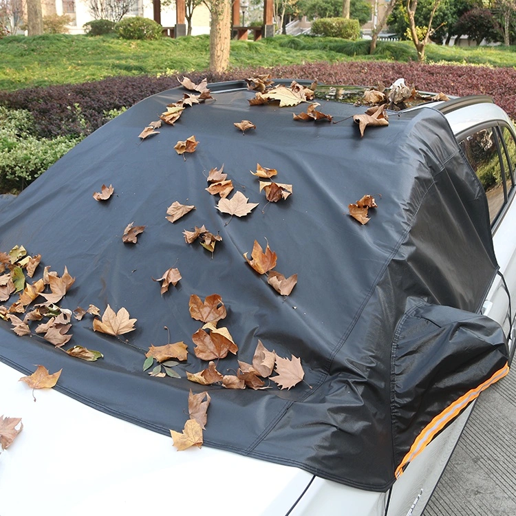 Housse imperméable en coton PE, résistante à la neige, pour demi-voiture