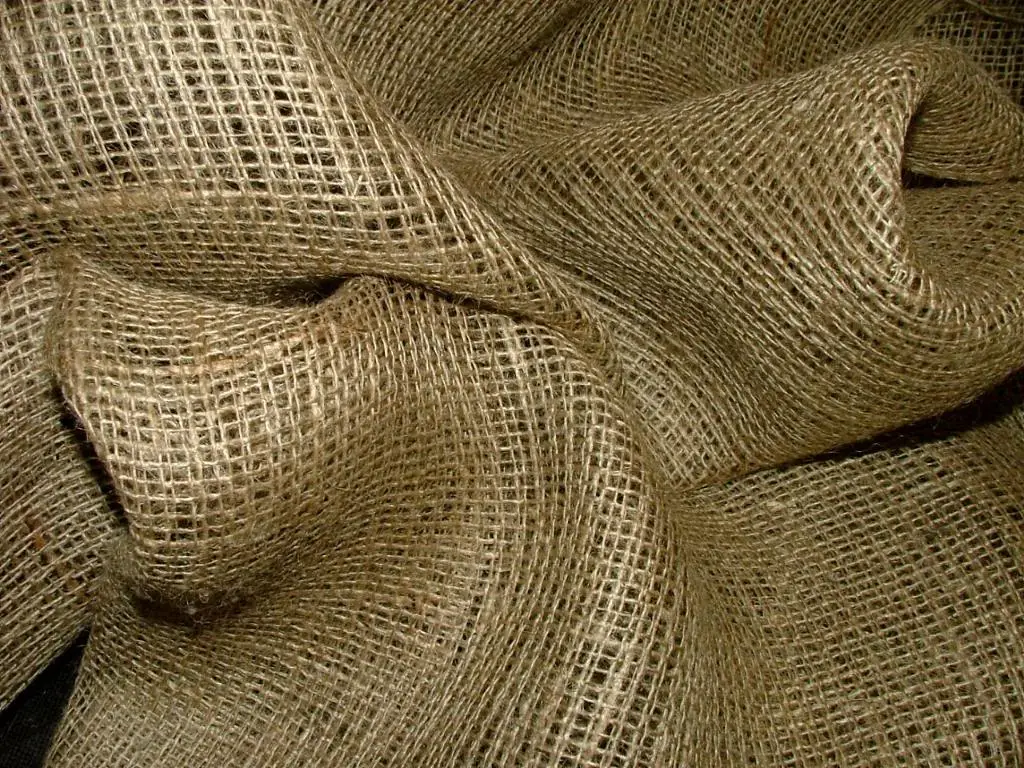 Burlap Natural Color 200g Jute Fiber Hessian Cloth