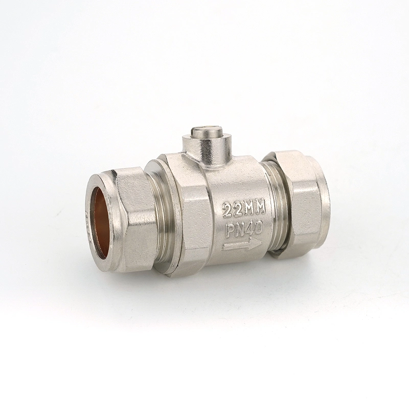 Hit in UK 15mm 22mm Brass Isolation Valve for Aquaculture