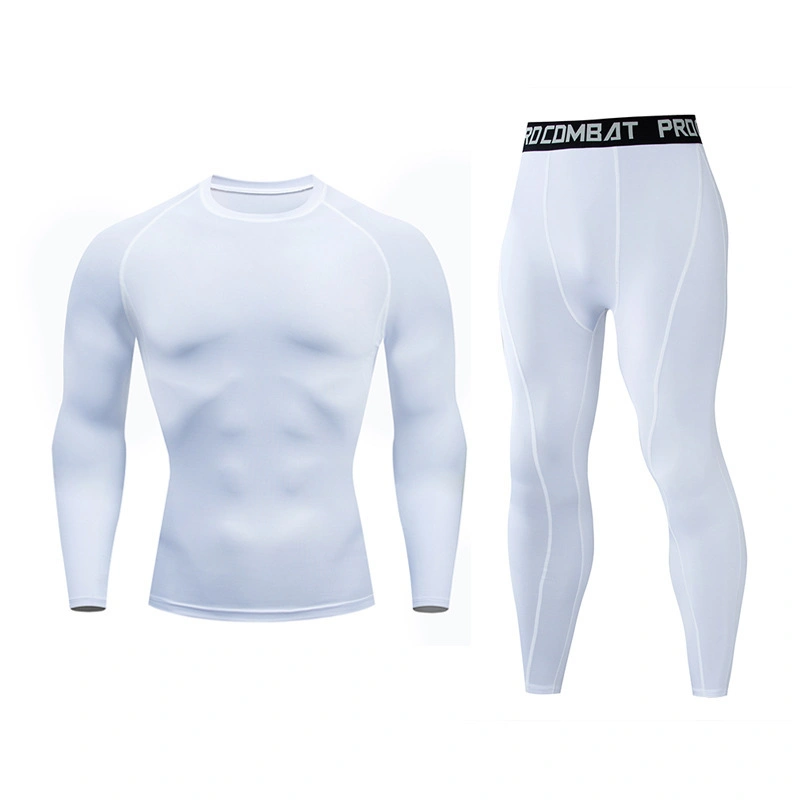 Custom Men's Sports Running Yoga Gyms Suits with Good Stretching