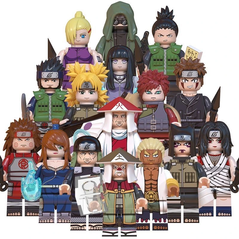 Wm6111 Mini figuras de Anime Dibujos animados de personajes Juguetes Juguetes de bloques de construcción de regalo