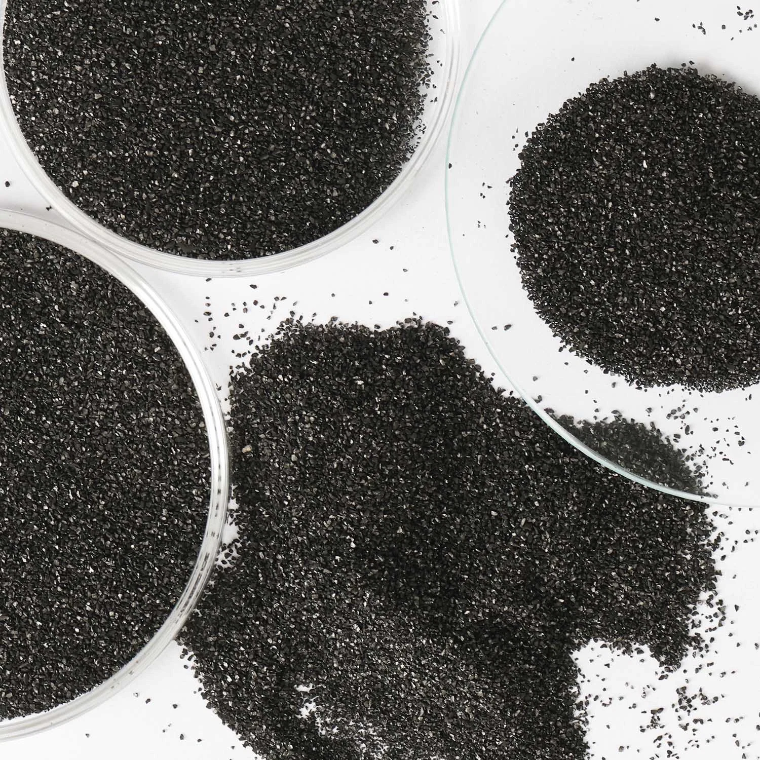 1500 Mg Per G Iodine Adsoprtion Value Black Coconut Shell Granular Activated Carbon Mainly Used in Semiconductor Industries