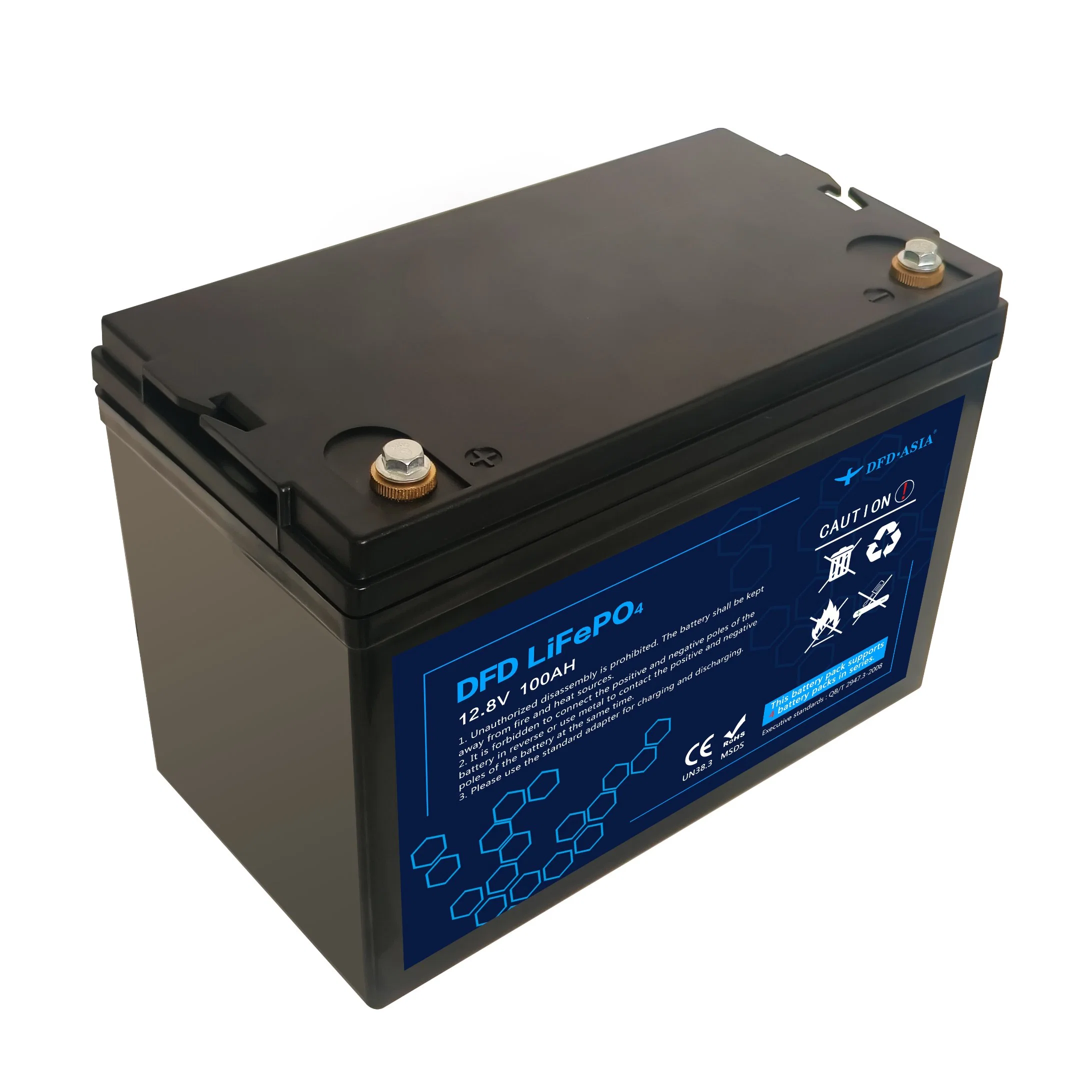 Home Use 12V 100ah 200ah Lithium Ion Battery Pack with Un38.3 CE RoHS Certisficates for Powersupplies, Electric Forklifts