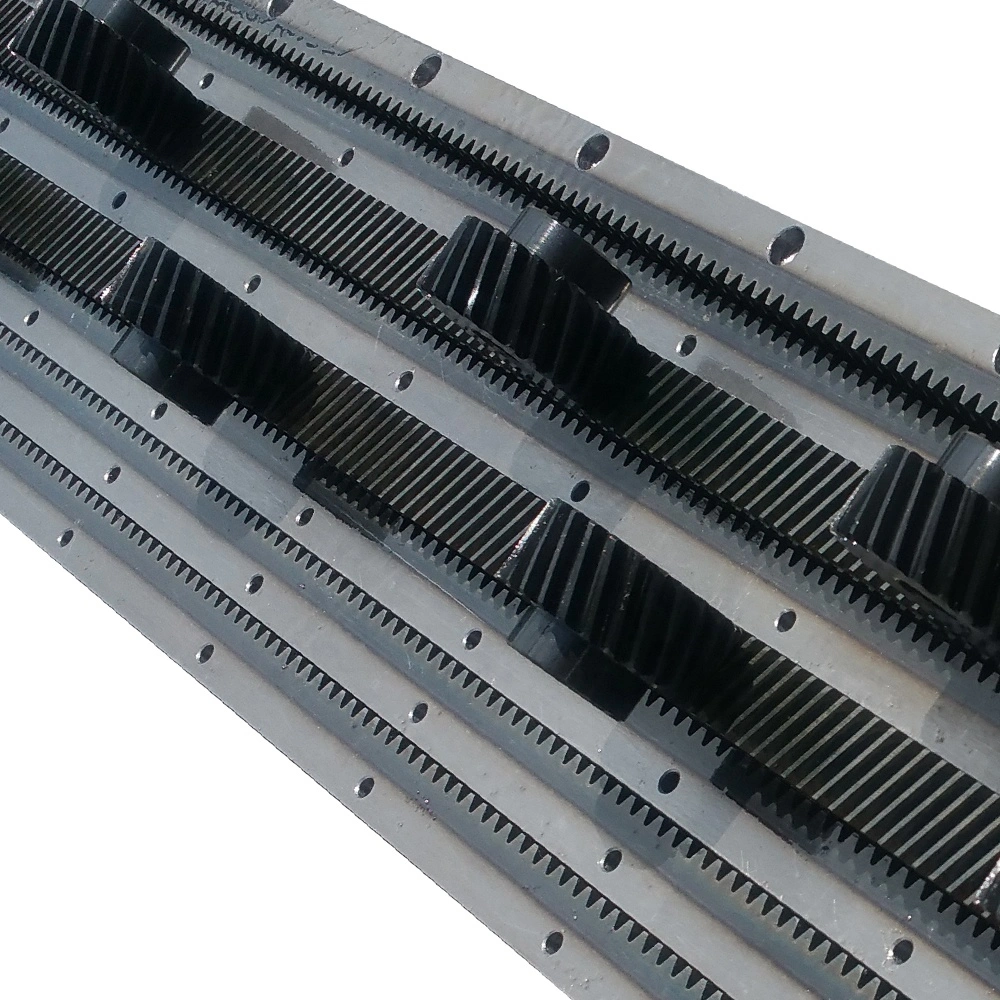 Casting M2.0 Helical Tooth CNC Rack and Pinion